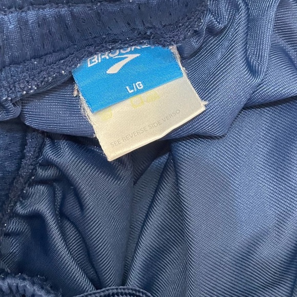 🏃‍♂️ Brooks Men’s Blue Gym Shorts – Size Large 🏃‍♂️ - Picture 3 of 9